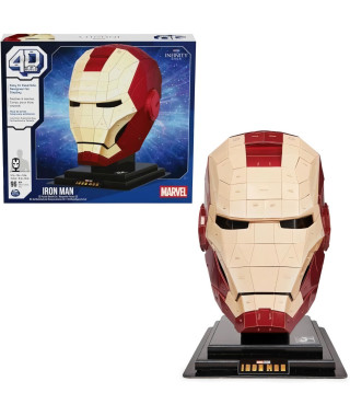 Marvel - CASQUE IRON MAN -Maquette 4D a construire