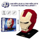 Marvel - CASQUE IRON MAN -Maquette 4D a construire