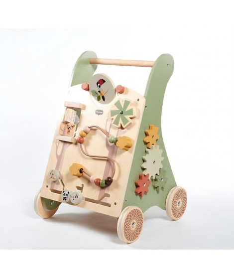 TINY LOVE, Chariot de marche en bois, a partir de 18 mois, Boho Chic