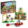 LEGO Star Wars 75358 Le Temple Jedi de Tenoo, Jouet avec Figurine de Droide et Maître Yoga