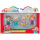 Bandai - CoComelon - Pack 4 figurines - Figurines 7cm a collectionner - JJ (2 figurines), TomTom et YoYo - WT00035