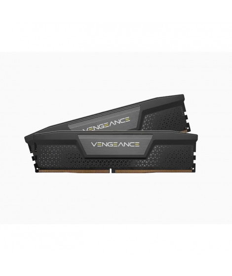 Mémoire RAM - CORSAIR - Vengeance DDR5 - 32GB 2x16GB DIMM - 6200 MHz - 1,30V - Noir (CMK32GX5M2B6200C36)