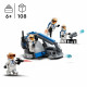 LEGO Star Wars 75359 Pack de Combat des Clone Troopers de la 332e Compagnie d'Ahsoka, Jouet avec Véhicule Speeder