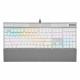 Clavier Gaming optique-mécanique - AZERTY - CORSAIR - K70 PRO OPX - Rétroéclairage LED RGB - Blanc (CH-910951A-FR)