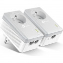 TP-Link TL-PA4025P KIT CPL 600 Mbps avec Prise Intégrée et Ports Ethernet