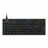 Clavier Gaming optique-mécanique - AZERTY - CORSAIR - K60 PRO TKL - Sans Pavé Numérique - Rétroéclairé RGB - Noir (CH-911D01A…