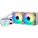 Watercooling - MSI - MAG CORELIQUID 240R V2 - White - (306-7ZW1B50-813)