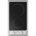 Plaque de cuisson vitrocéramique Idea CANDY 2 foyers - L 30cm - CH32XK - Inox