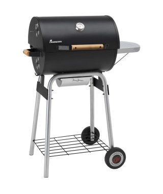 Landmann Black Taurus 440 barbecue tonneau charbon de bois