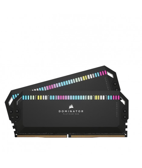 CORSAIR Dominator Platinum Rgb 32GB 2x16GB - DDR5 5600MHz - CAS36 - Black (CMT32GX5M2B5600C36)