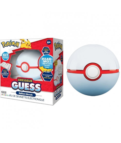 Pokémon - Dresseur Guess Sinnoh - Jeu électronique - BANDAI