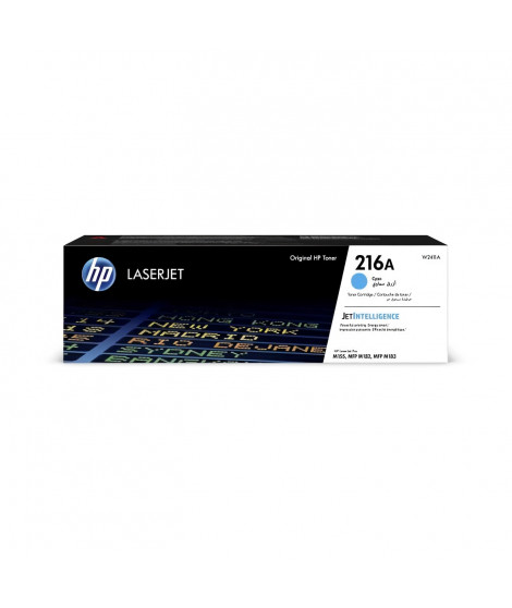 TONER HP 216 (W2411A) cyan - cartouche authentique pour imprimantes HP Color LaserJet Pro MFP M182/ M183