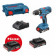 Perceuse-visseuse Bosch Professional GSR 18V-21 + 3 batteries 2,0Ah + chargeur GAL 18V-20  - 0615990L88