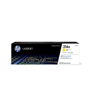 TONER HP 216 (W2412A) jaune - cartouche authentique pour imprimantes HP Color LaserJet Pro MFP M182/ M183