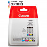 Pack de 4 cartouches d'encre - CANON - CLI-571 - Noir/Cyan/Magenta/Jaune