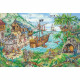 Dans la baie aux pirates - avec add on (drapeau pirate) - 100 pcs - SCHMIDT SPIELE