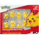 Bandai - Pokémon - 8 Figurines Battle - Pack de 8 Figurines Pikachu - JW2604