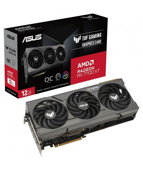 Asus - Carte graphique - TUF-RX7700XT-O12G-GAMING