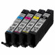 CANON CLI-581XXL C/M/Y/BK Multi Pack - Pack de 4 - 11.7 ml - Very High Yield - Noir, Jaune, Cyan, Magenta