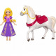 Mini poupée Raiponce et Maximus Disney Princess - 3 ans et +