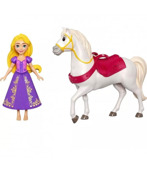 Mini poupée Raiponce et Maximus Disney Princess - 3 ans et +