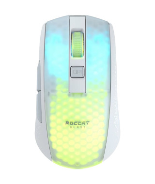 Souris Gaming - Sans Fil - ROCCAT - Burst Pro Air White - Blanc