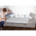 Barriere de lit extra-large pliable et portable Dreambaby Nicole - 150 x 50 cm - Blanche