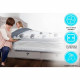 Barriere de lit extra-large pliable et portable Dreambaby Nicole - 150 x 50 cm - Blanche