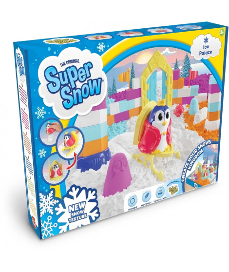 Super Snow Ice Palace - loisir créatif - sable a modeler - GOLIATH
