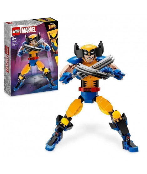 LEGO Marvel 76257 La Figurine de Wolverine avec Griffes, Jouet de Construction X-Men