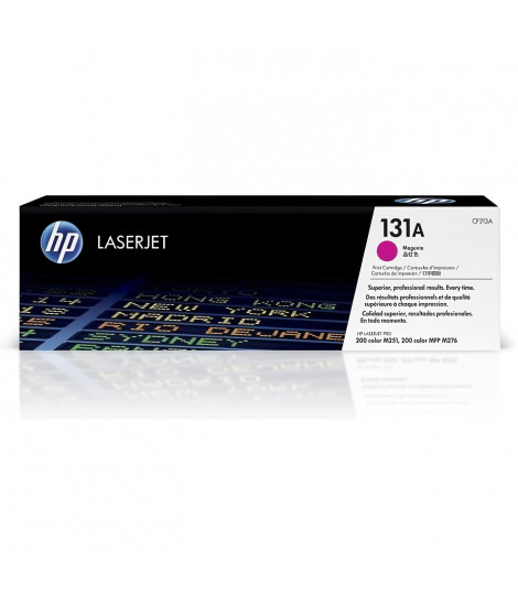 Toner Authentique HP Magenta 131A CF213A - HP - Pour LaserJet Pro M251/M276