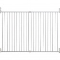 Dreambaby Barriere de sécurité Broadway Gro-Gate Extra-Large et Extra-Grande (pour 76 - 134 cm), blanc