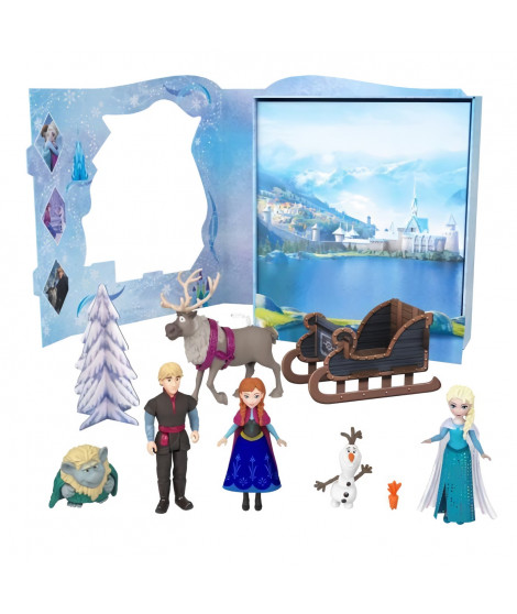 Princesse Disney - Reine Des Neiges - Coffret Histoire La Reine Des Neiges  - Mini Univers - 3 Ans Et +