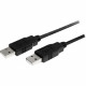 Câble USB 2.0 A vers A de 2 m - M/M - Cordon USB A - M/M - USB2AA2M