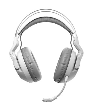 Casque-Micro Gaming ROCCAT ELO 7.1 Air Blanc - Technologie sans-fil, Confort ultraléger