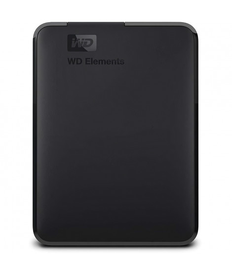 WD - Disque dur Externe - WD Elements - 5To - USB 3.0 (WDBU6Y0050BBK-WESN)
