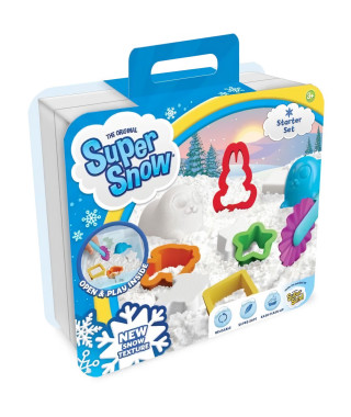 Super Snow Starter - loisir créatif - sable a modeler - GOLIATH