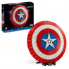 LEGO Marvel 76262 Le Bouclier de Captain America, Maquette Avengers pour Adultes avec Marteau de Thor