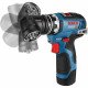 Perceuse-visseuse Bosch Professional GSR 12V-35 FC+ 2 batteries 3,0 Ah + Chargeur GAL 12V-40 GFA 12-H -B W E X - 06019H3008