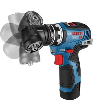 Perceuse-visseuse Bosch Professional GSR 12V-35 FC+ 2 batteries 3,0 Ah + Chargeur GAL 12V-40 GFA 12-H -B W E X - 06019H3008