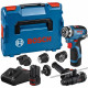 Perceuse-visseuse Bosch Professional GSR 12V-35 FC+ 2 batteries 3,0 Ah + Chargeur GAL 12V-40 GFA 12-H -B W E X - 06019H3008