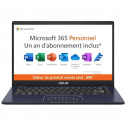 PC Portable ASUS VivoBook 14 E410 | 14'' HD - Intel Pentium Silver N5030 - RAM 4Go - 128Go eMMC - Win 11 & Microsoft 365