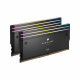 Mémoire RAM - CORSAIR - Dominator Titanium RGB DDR5 - 64GB 2x32GB DIMM - 6600MT/s - Intel XMP 3.0  - 1.40V - Noir (CMP64GX5M2…