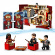 LEGO Harry Potter 76409 Le Blason de la Maison Gryffondor, Jouet avec 3 Minifigurines, Château de Poudlard