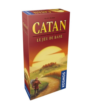 Kosmos - Catan - Le Jeu de Base - Extension : 5/6 Joueurs (Edition 2022) - A partir de 10 Ans - 5 a 6 Joueurs - 90 Min