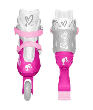 Roller en ligne ajustable - taille 30-33 - BARBIE - CB200302