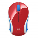 LOGITECH - Souris mini sans fil optique M187  - Rouge