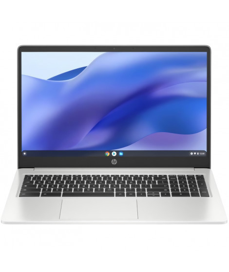 PC Portable HP Chromebook 15a-na0012nf - 15,6 FHD - Celeron N4500 - RAM 8Go - Stockage 128Go eMMC - Intel UHD - Chrome - AZERTY