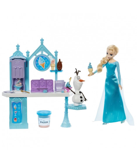 Princesse Disney - Reine Des Neiges - Elsa & Olaf Douceurs Givrees   - Poupées Mannequins - 4 Ans Et +