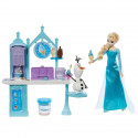 Princesse Disney - Reine Des Neiges - Elsa & Olaf Douceurs Givrees   - Poupées Mannequins - 4 Ans Et +